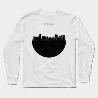 Winnipeg Skyline Long Sleeve T-Shirt